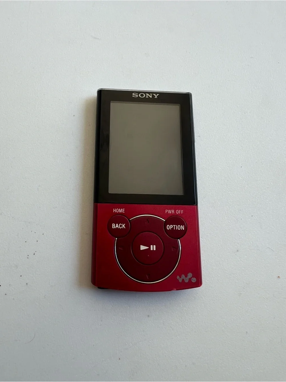 Sony NWZ-E344 Red Digital Walkman MP3 Player with Matching Earbuds and USB Cable